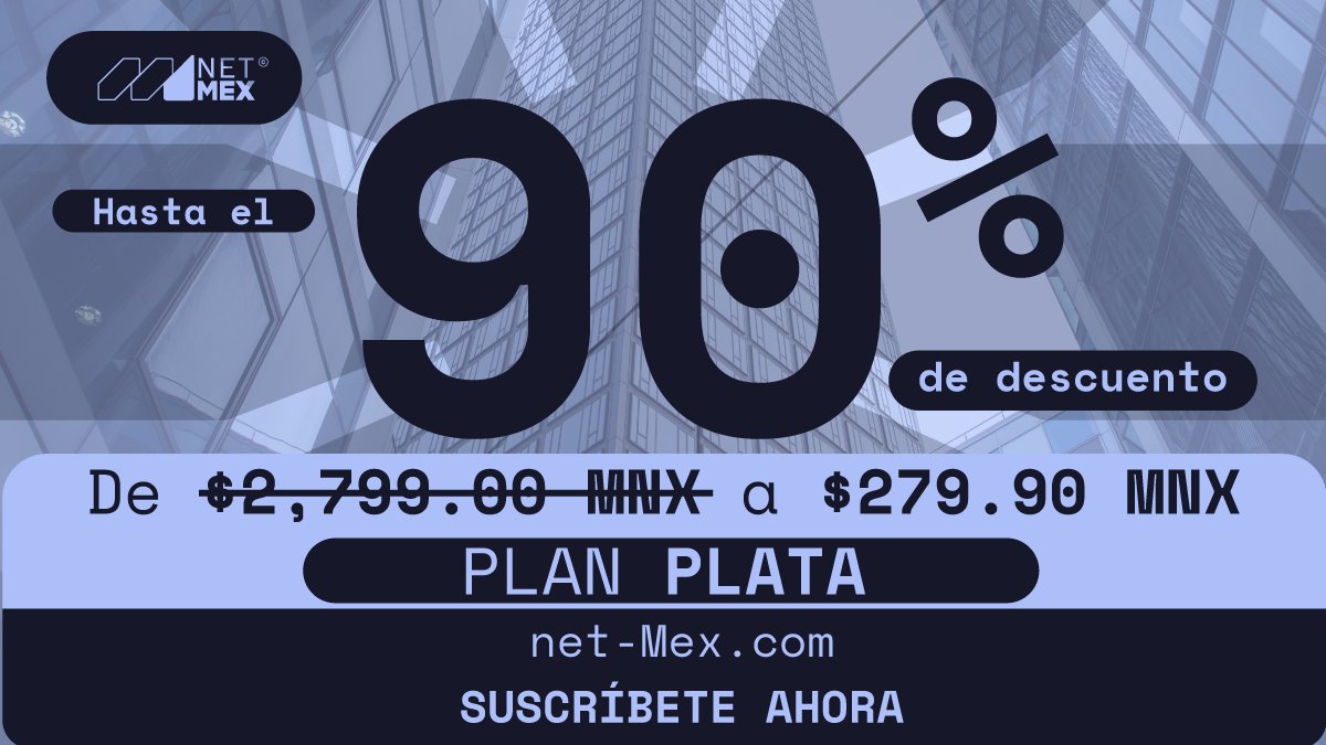 netmex3's tweet photo. En #NetMex seguimos al 90% en todos nuestros planes 😎👊 https://t.co/VEryJf409E