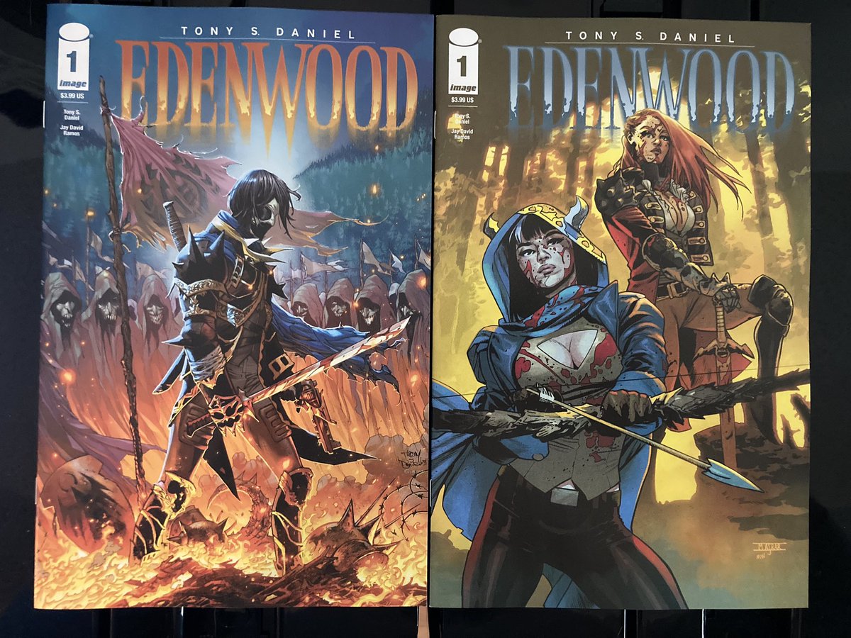 Just had to let @TonyDanielx2 know that I supported Edenwood! Can’t wait to check it out!