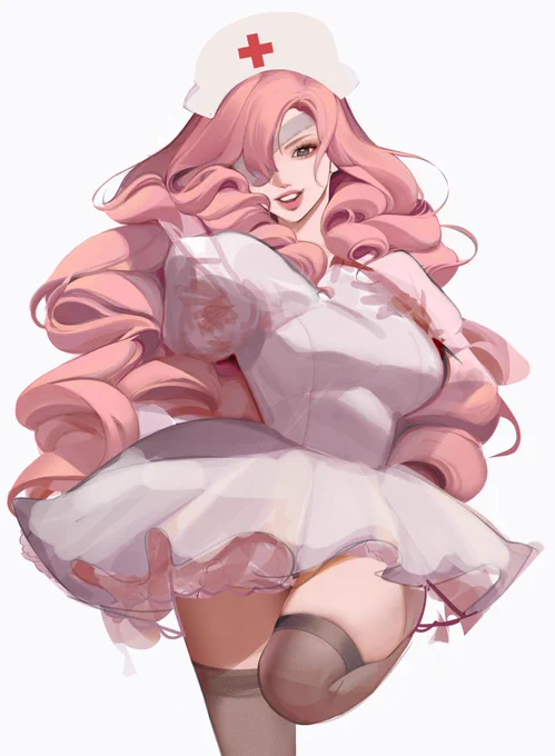 Before she was finished ~