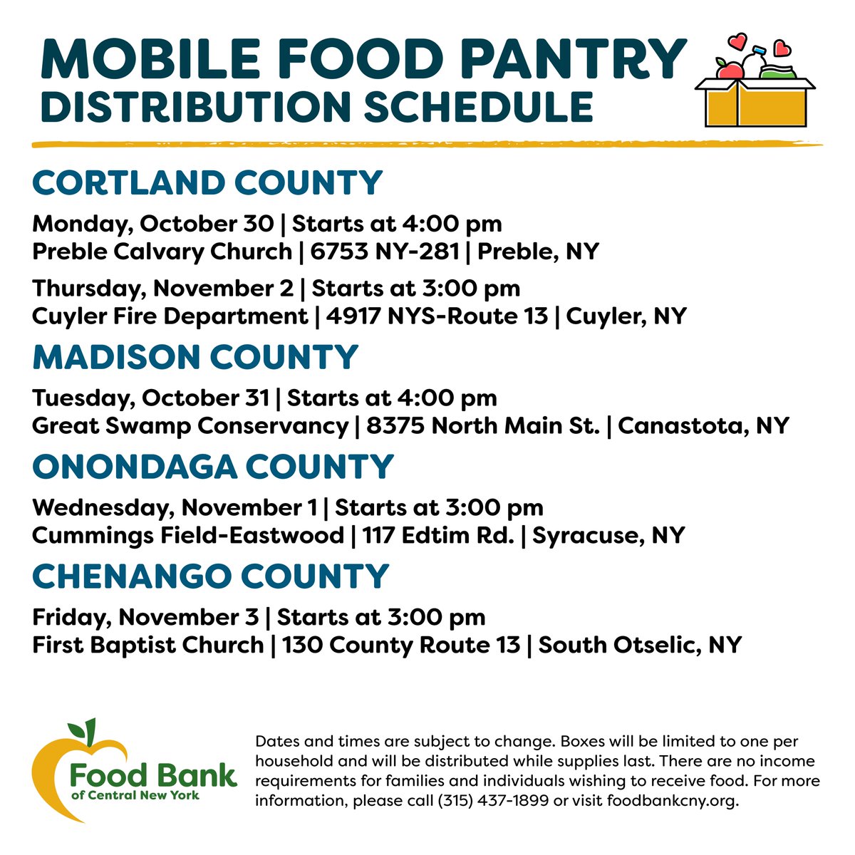 Events » Food Bank of Central New York