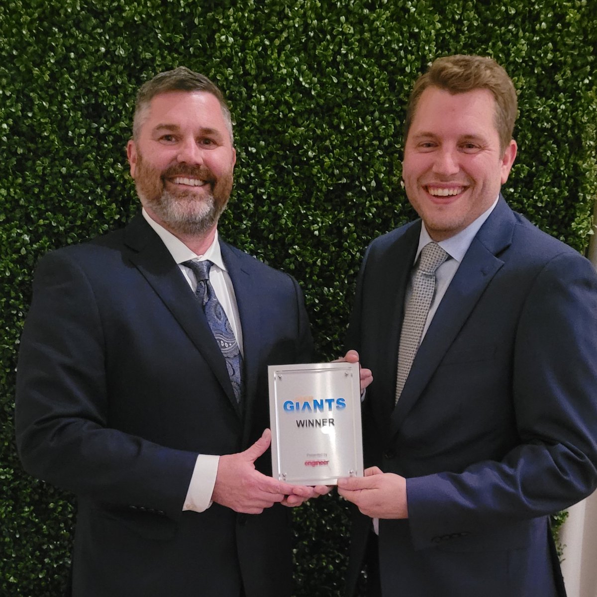 corestatesinc's tweet image. Celebrating a big win 🏆 Eli Holland and Mathew Lewis, P.E. represented our #MEPEngineering team at the 2023 #MEPGiants awards ceremony in #Chicago! This marks our sixth consecutive year of #excellence by @CSEmag. 

#Engineering #ElectricalEngineering #MechanicalEngineering