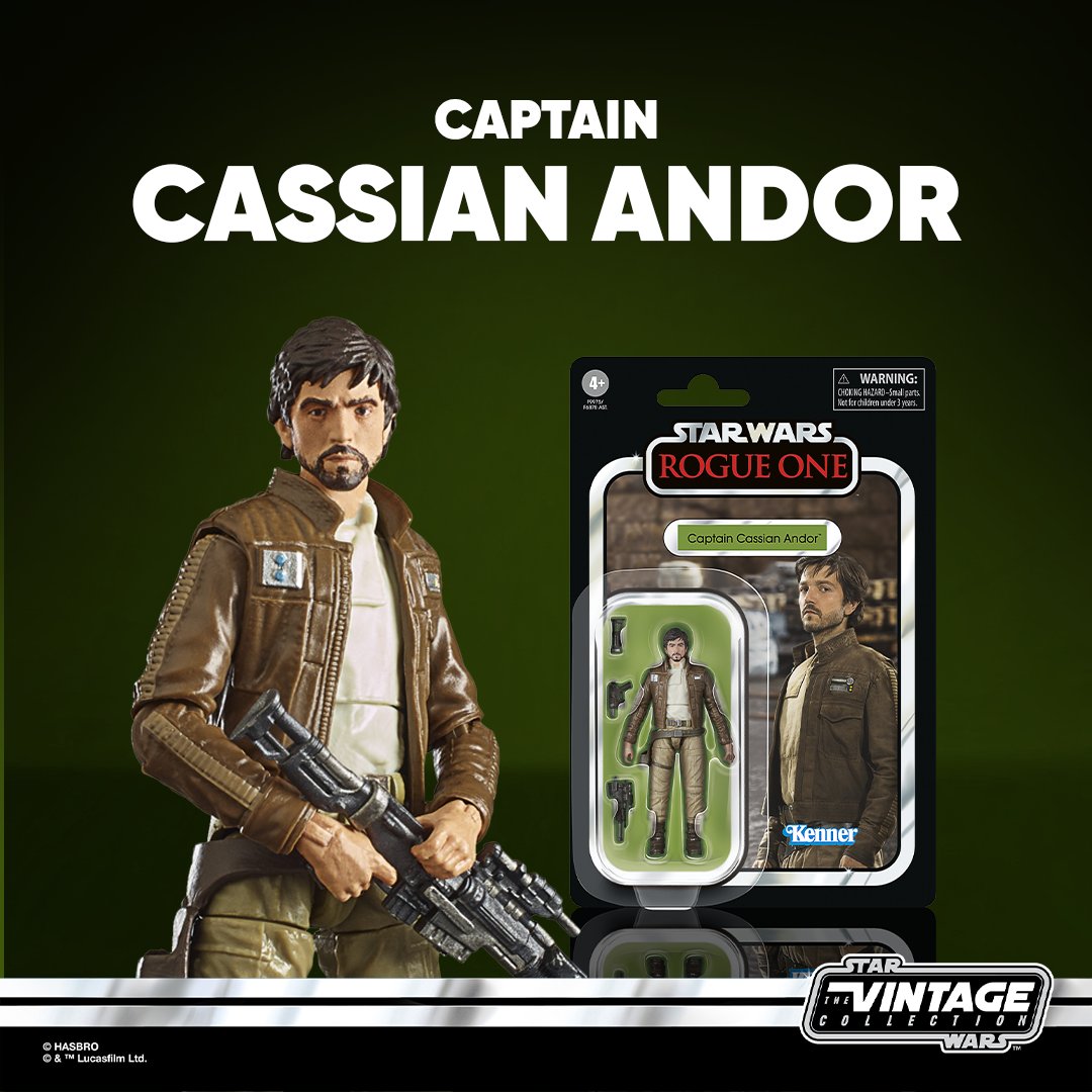 Star Wars The Vintage Collection Cassian Andor – Hasbro Pulse