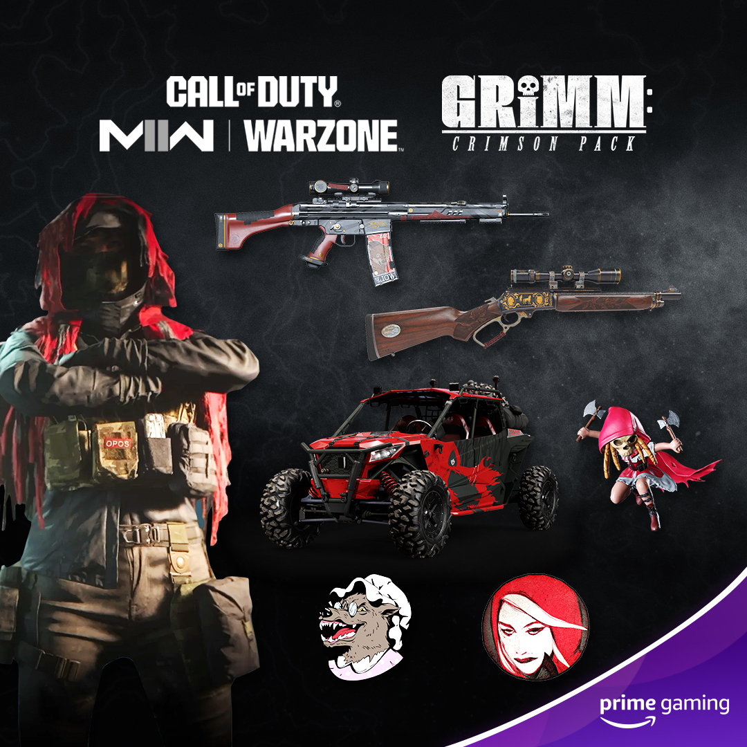 Novas skins grátis no Warzone pelo Prime Gaming