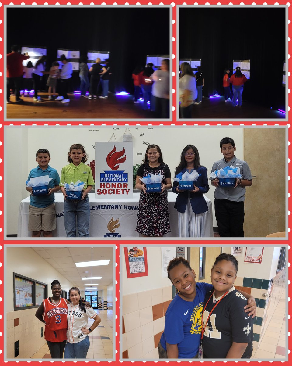 AnthCher1's tweet image. Such a wonderful Red Ribbon Week. Jerseys/Sports Wear, Western Wear, 50's inspired and the induction ceremony for our new NEHS officers 🤩❤️ @C_Tisdom @CharlesRDrewES @tarabrogers #4thgradeteam @teacher_romans @JLugoV22 @mrs_odellk