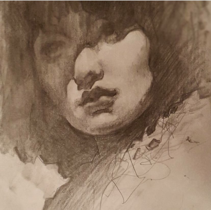 Some of my early works in traditional technique, when I was studying at the university | pt 1