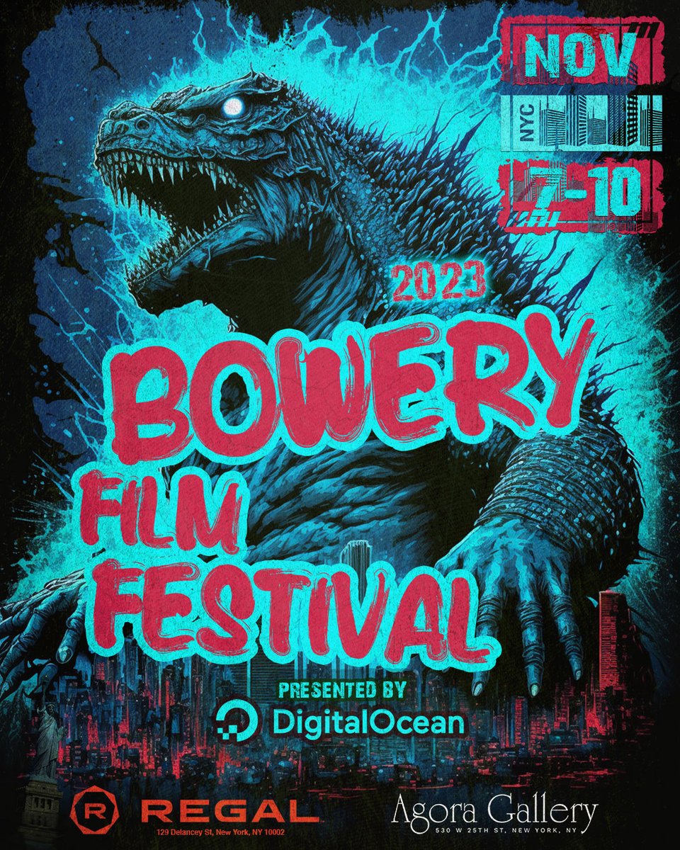We are proud to announce the official selections of the 6th Annual Bowery Film Festival! #NYC most radical and independent film festival takes over the big apple Nov. 7-10! → boweryfilmfestival.com