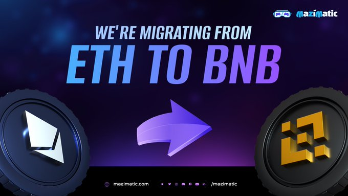 CryptoG3k's tweet photo. The future of decentralized finance is here, and it's called MaziMatic. Trade ETH to BNB seamlessly and securely, unlocking the potential of the crypto world. Join the revolution today! 🌟 #MaziMatic🚀#DeFi #Cryptocurrency💰 #crypto #Finance🎰 #FutureTech💯 https://t.co/JO2hrPIeUA