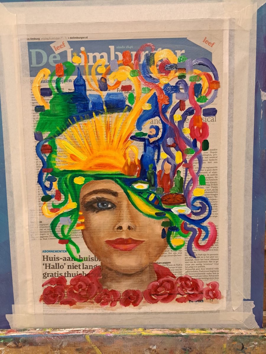 evdw20365's tweet image. Een pittig opdrachtnemer kunstacademie. Luister naar t lied ‘#zottemorgen’ en maak er een schilderij van 👩🏼‍🎨👩🏼‍🎨
#uitdaging #workonprogress