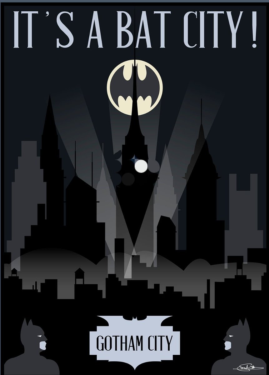 Chimera142's tweet photo. @officialABAT The portrayal of Gotham has been as a dark and foreboding place rife with crime, grime, and corruption.© BATman Fandom https://t.co/rCGNuScInz
