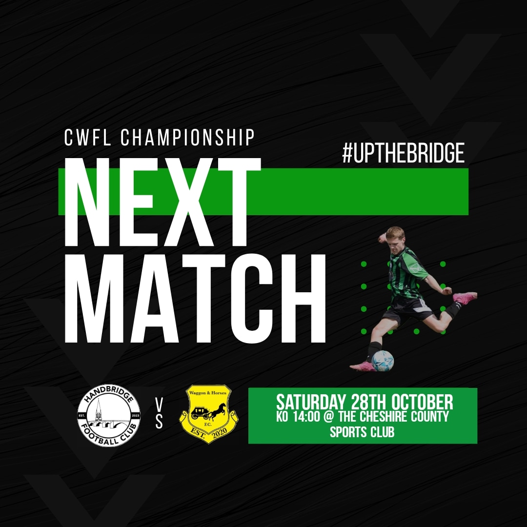 HandbridgeFC (@handbridgefc) on Twitter photo NEXT UP βοΈ β½οΈ
Big game, only 1 goal on the goal difference seperates us for top of the league, anyone welcome to come down a spectate and get behind the lads!
π <a href="/CheshireThe/">The Cheshire</a>
π 14:00
#UPTHEBRIDGE ππ€ππ€ NEXT UP βοΈ β½οΈ
Big game, only 1 goal on the goal difference seperates us for top of the league, anyone welcome to come down a spectate and get behind the lads!
π <a href="/CheshireThe/">The Cheshire</a>
π 14:00
#UPTHEBRIDGE ππ€ππ€