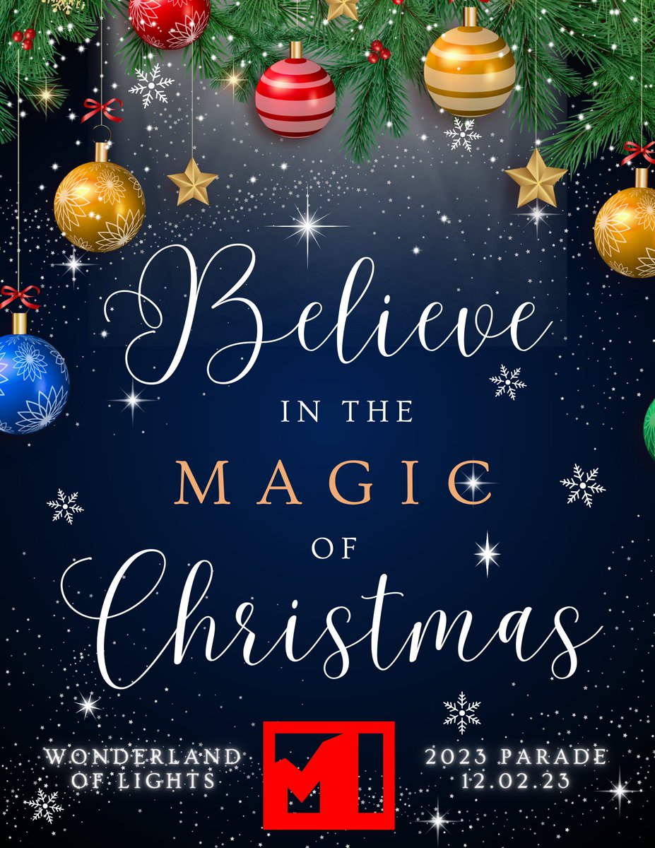 The Greater Marshall Chamber of Commerce is proud to present the 2023 Wonderland of Lights LIGHTED Christmas Parade! This year's theme is, "Believe in the Magic of Christmas!" Click the link provided for more information and to register NOW!
marshalltexas.com/events/wonderl…