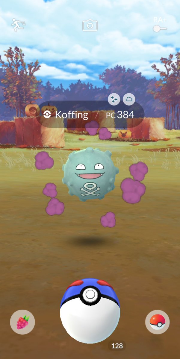 illyraposa's tweet image. Koffing Shiny ✨
Pego em: 27/10/23

Bem aleatório KKKK embora esteja spawnando muitos Koffing por aqui 🤯

Indo rapidão na Praça das Bandeiras fazer o Incenso diário enquanto tenho tempo 😮‍💨😮‍💨

#Koffing #PokemonGOHalloween #Pokemon #PokemonGO #Shiny #ShinyHunter #POGO
