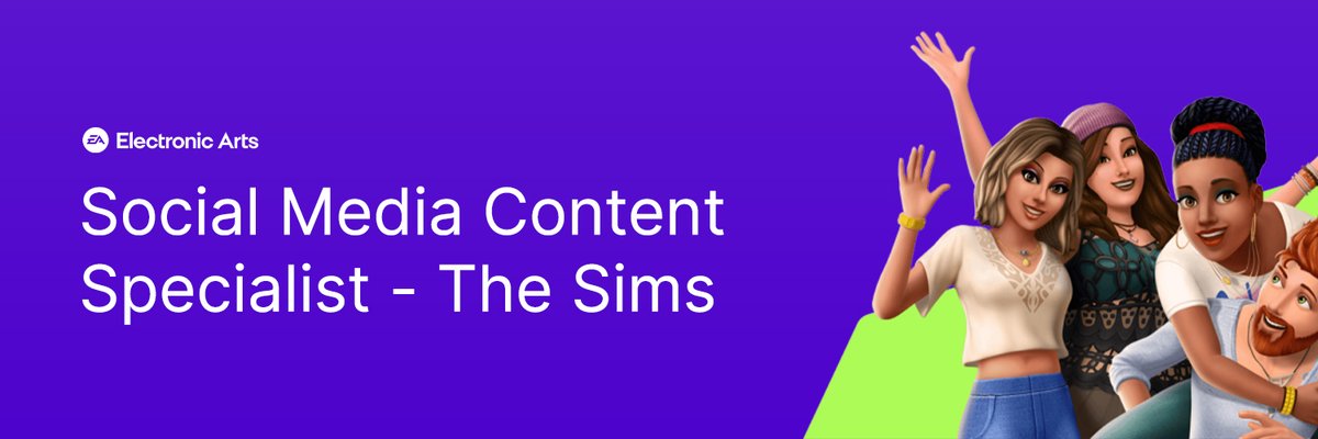 ⚡️ NEW: Create social media assets for @TheSims social platforms, with a focus on TikTok. 🎮 💼 Social Media Content Specialist - The Sims 🏢 Electronic Arts | @EA 🌎 Remote (North America) 📃 Full Time 🎚 Junior (1–2 years exp) Apply here 👇 hitmarker.net/jobs/electroni…