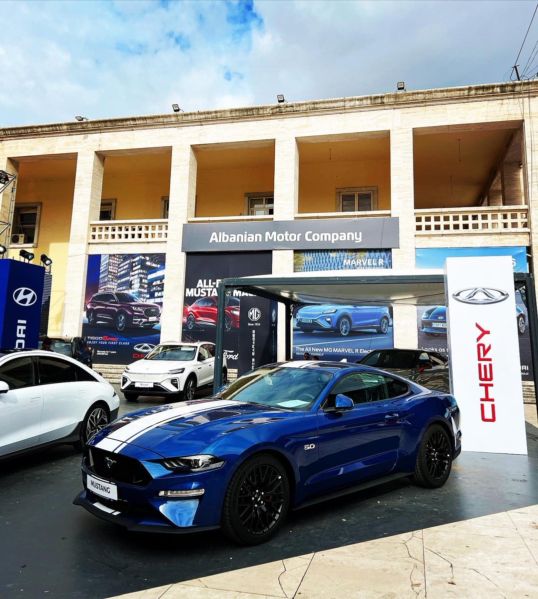 ConcordInv's tweet photo. PICTURES OF THE DAY! @FORD_Albania Hyundai MG Motor Albania Cherry Albania at Automotive Fair Albania 2023.

#FordAlbania #HyundaiAlbania #MGmotorAlbania #CheryAlbania #FordTrucksAlbania  by Concord Investment https://t.co/O5Pbdt8EVf