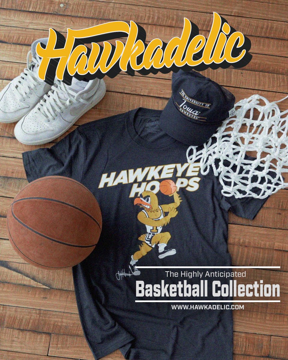 IowaHawkadelic's tweet photo. The Highly Anticipated Basketball Collection: AVAILABLE NOW! 🏀

Shop Here: https://t.co/2nFYHs0f1B
#Hawkadelic https://t.co/nDUxztWkXi