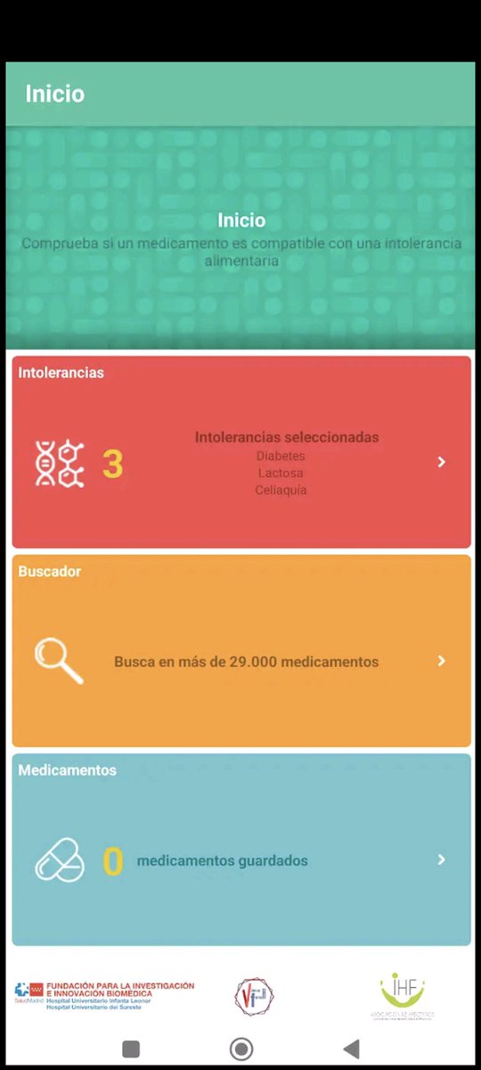 sefh_'s tweet photo. ¿Conoces la #app IntoMed de @vallecas_farmaH?

Informa sobre tolerancia de medicamentos según sus excipientes en:
👉 Intolerancia Hereditaria a la Fructosa
👉Malabsorción a Fructosa
👉Intolerancia Lactosa
👉Diabetes
👉Celiaquía
👉Galactosemia
👉Fenilcetonuria

Útil para pacientes y prof. sanitarios