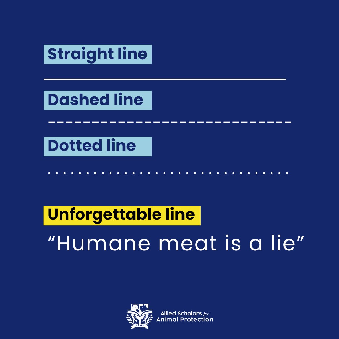 ✅Remember, humane means act of kindness and compassion.

❌Killing a healthy animal who wants to live when we don't have to is not kind and compassionate!