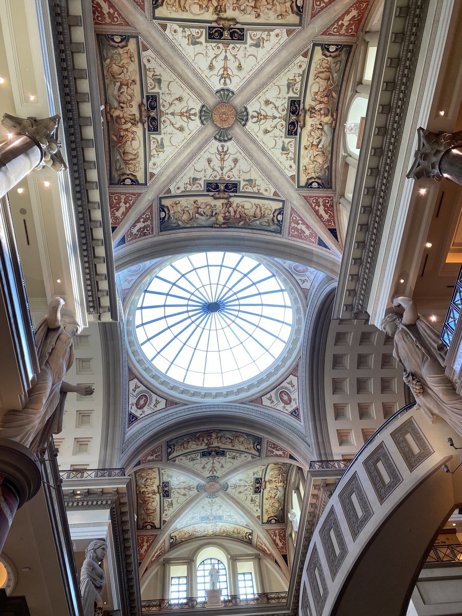 medbiochem's tweet photo. Take the time to look up once in a while. As I took this pic at Caesar’s in Vegas a few weeks ago, people walking by saw my phone tilted up, stopped, looked up themselves and gasped. https://t.co/BLq5iq97w5
