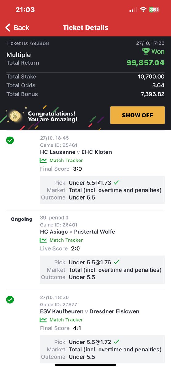FATHYBETTIPS's tweet photo. Frame 1 in 8 odds hockey 🏒 ✅🫵🙌🏻

Join my telegram for overnight nba 🏆👇🏼

https://t.co/HPG6PV9uP7 https://t.co/dkl8a9qNCd