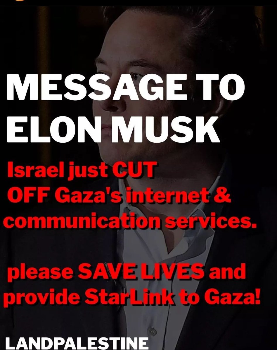 KarekObaida's tweet photo. #starlinkforgaza @elonmusk @ElonMuskAOC https://t.co/SuMkXm76ET