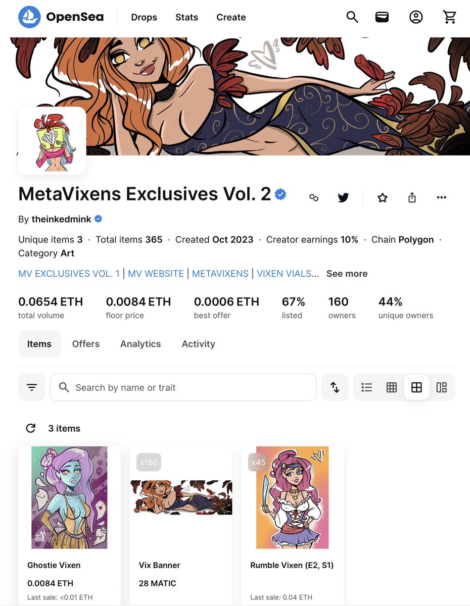 MetaVixens 💎💜 tweet media