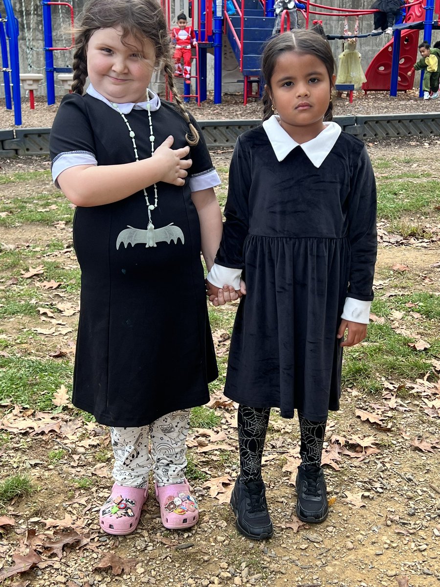 But isn’t it Friday? Happy trick or treat!! #kindersrgr8in108