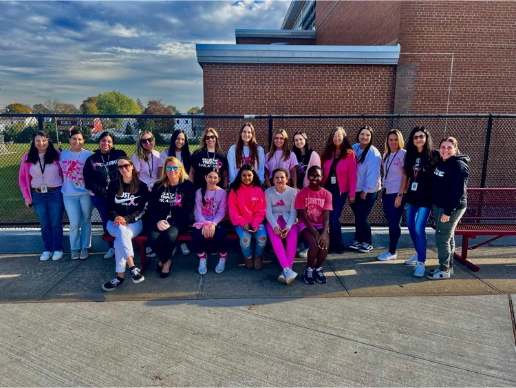 lizkinsella93's tweet photo. Just Cure It!🎀 Thank you to @ProfRossetti and the Change for Change Members and Advisors @mrspretzels and Mrs. Henig for all of their efforts to raise support for Breast Cancer Awareness @WTClarkeMS @emeadowschools 🩷 https://t.co/HXBVyzwZo8