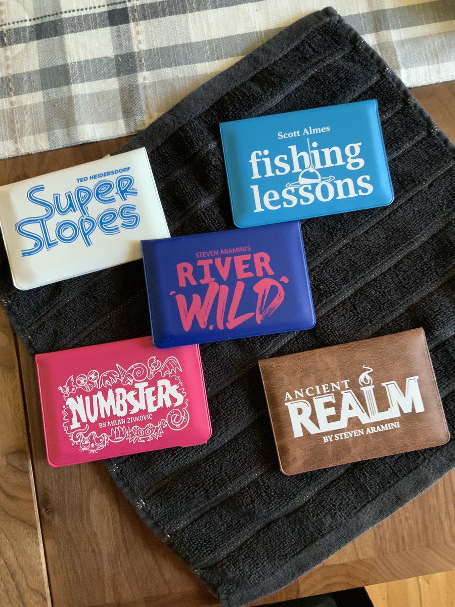 GailSimone's tweet photo. Oh, man, I just got a bunch of new @buttonshy games on my #MagicPorch!
I love this publisher’s games!
1/ https://t.co/zvY9AEE0ZE
