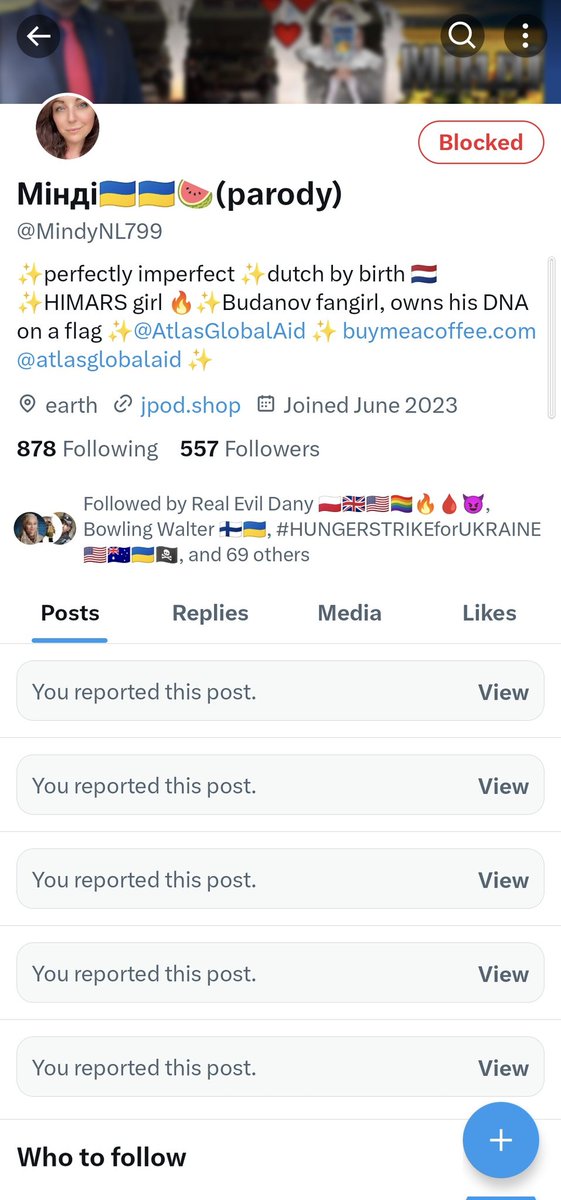FoxyYellowFox's tweet photo. I gave my best. Now is your turn to report this @ MindyNL799 
Most disgusting is how this vatnik uses Mindy pictures and how he steals donations. 😡 He makes racial statements and he acts like he would want to see how fast he will be taken down. Fkn sick of this x and Elmo 😡😡 https://t.co/vjhftl9nz9