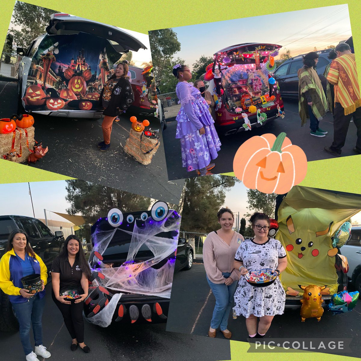 rcselpa's tweet photo. Thanks to everyone who came to the 1st @rcselpa CAC Trunk-or-Treat!  The cars &amp; costumes were amazing!!  #rcselpa #familyengagement #trunkortreat https://t.co/mf84g6jxhu