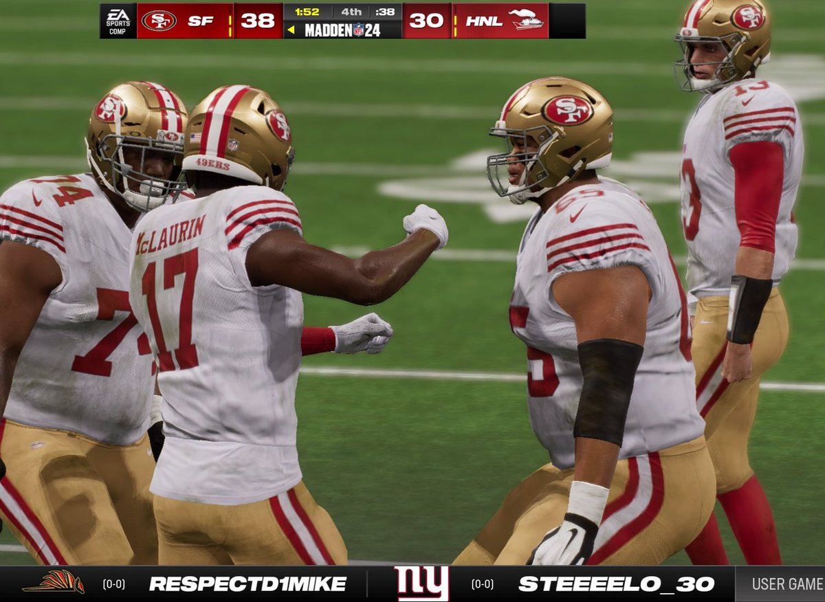 Grid_USC's tweet photo. With the world against me week 1, I did what no one believed. I took the Steamers behind the shed and taught them a lesson. Aside from some late game semantics we pulled away with the win! It makes the W that much better knowing the #SteamGate wasn’t enough to beat me 🤷🏾♂️ https://t.co/F0aeNzFwTp