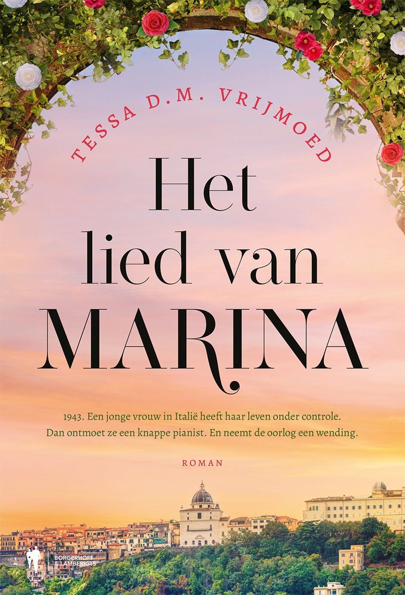 I used to write non-fictional posts about #Rome, now I'm back as #novelist of 'The Song of Marina', a #lovestory set in the #SecondWorldWar. For sale in bookshops in Belgium and Holland and of course online: borgerhoff-lamberigts.be/shop/boeken/he….🥳
