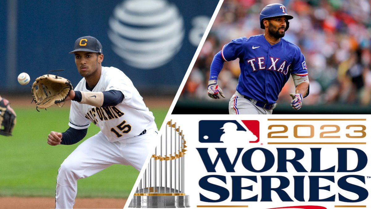 Good luck to our guy Marcus Semien! 

He and the Rangers take on the Diamondbacks tonight in Game 1 of the World Series! 

#ProBears | #GoBears | #WorldSeries