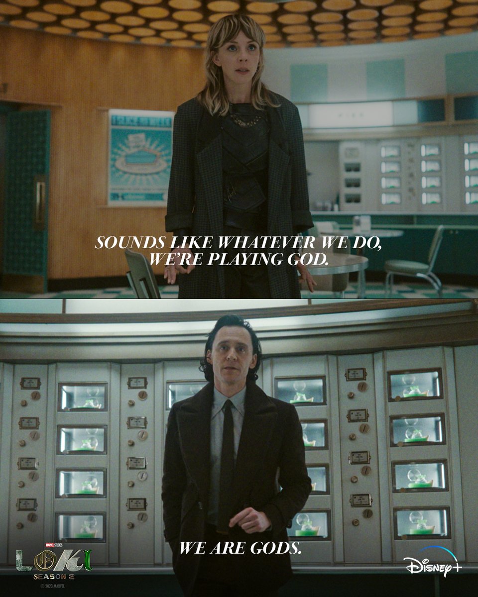 MarvelStudios's tweet photo. Their burden to bear.

Start streaming Episode 4 of #Loki Season 2, now on @DisneyPlus. https://t.co/ucgM5Jwed0