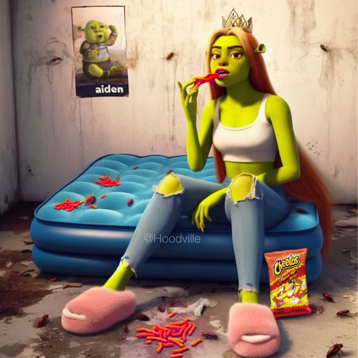 “My man gotta be 6'3, have a 6 pack, rich, no kids, spoil me, drive a nice car, funny and treat my kids as his own”