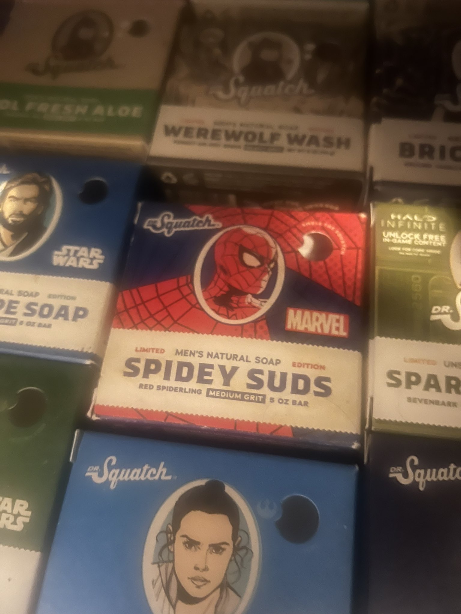 Dr. Squatch Spider-Man Limited Edition Soap MARVEL