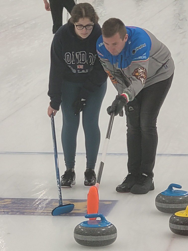 TeamConnollyNL's tweet photo. The brooms are dusted off and the sliders are clean. We’re back on the ice, putting in the time and getting plenty of reps with coach @GregSmithNL 

A special thanks to Cole Air Contracting for supporting our team as we kick things off. 

https://t.co/mYPyjVeFC5 https://t.co/8TBQvKknQG