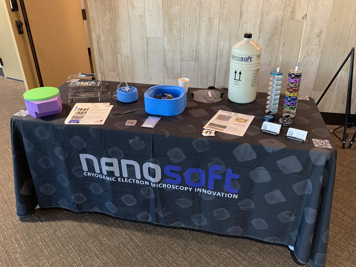 NanoSoftCryoEM's tweet image. At the annual New England cryoEM symposium today, happy to be part of and support the local cryoEM community #cryoem