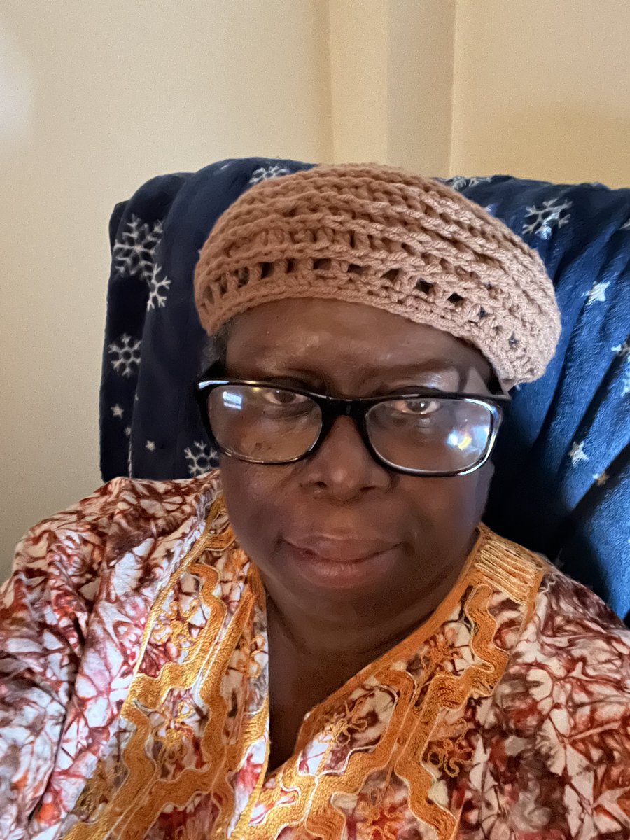prettyjackie's tweet photo. I’m so proud of me ❤️ Goal completed learning how to crochet &amp; making this hat ❤️ https://t.co/MR0IeResx5