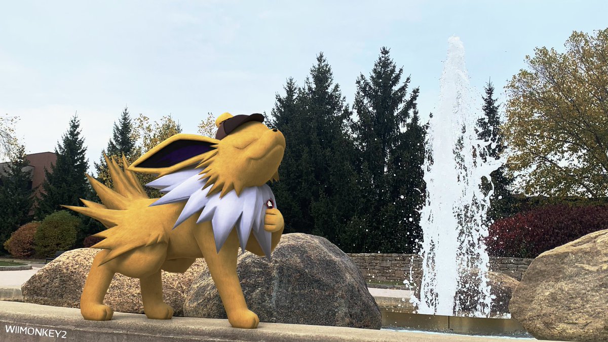 Wiimonkey2's tweet photo. A Bolt of Brilliance! - Tailless Edition!
#Pokemon #Jolteon #RealPokemon #DetectivePikachu https://t.co/etQbvlg5Dh