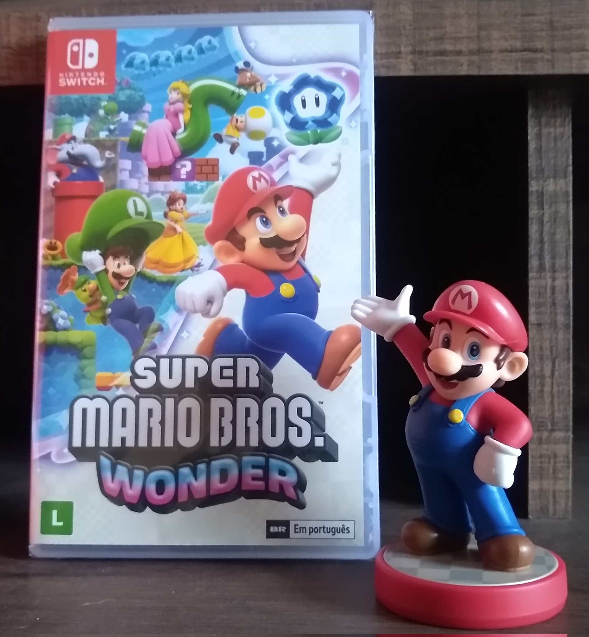 Cartão de jogo Super Mario Bros Wonder Switch, Cartão de jogo para