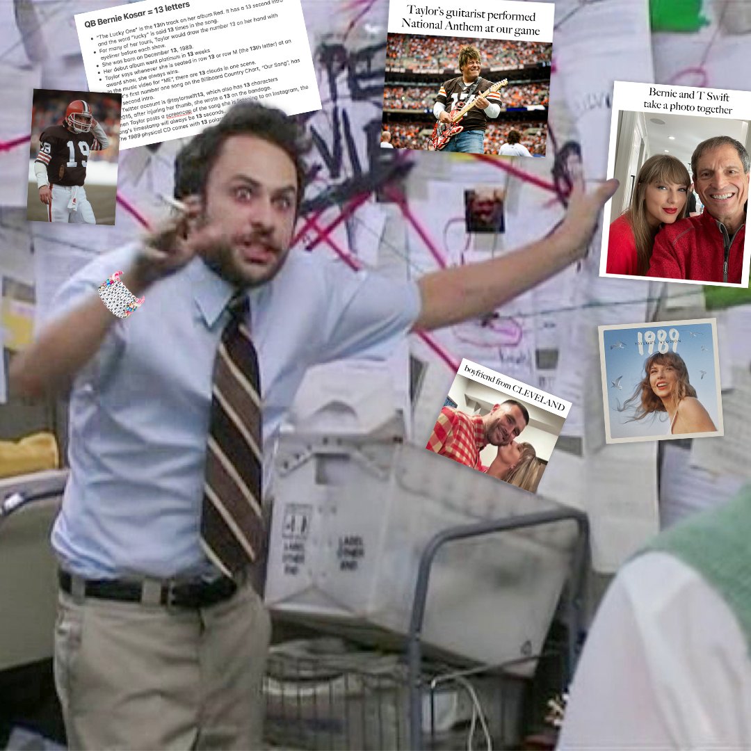 - Bernie was our QB when we won in Seattle in 1989
- last week T Swift &amp; Bernie snap a photo together
- Taylor dropped 1989 today 
- we take on the Seahawks in Seattle this Sunday 

...IT'S ALL CONNECTED...