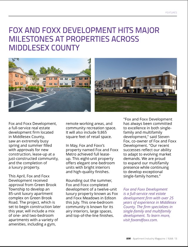 fnf_development's tweet image. Check out Fox and Foxx Development's feature in the NJAA Apartment Industry Magazine!
.
.
indd.adobe.com/view/ac148b0d-…