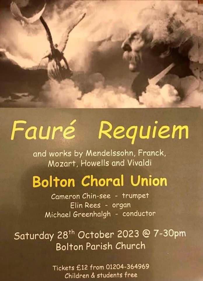 GillianBuxton2's tweet photo. @BoltonMusicCent @Wparishchurch @StPeterBolton @CanonSlade 
Please support this concert if you can and retweet regardless! https://t.co/vOeZlIrXW5