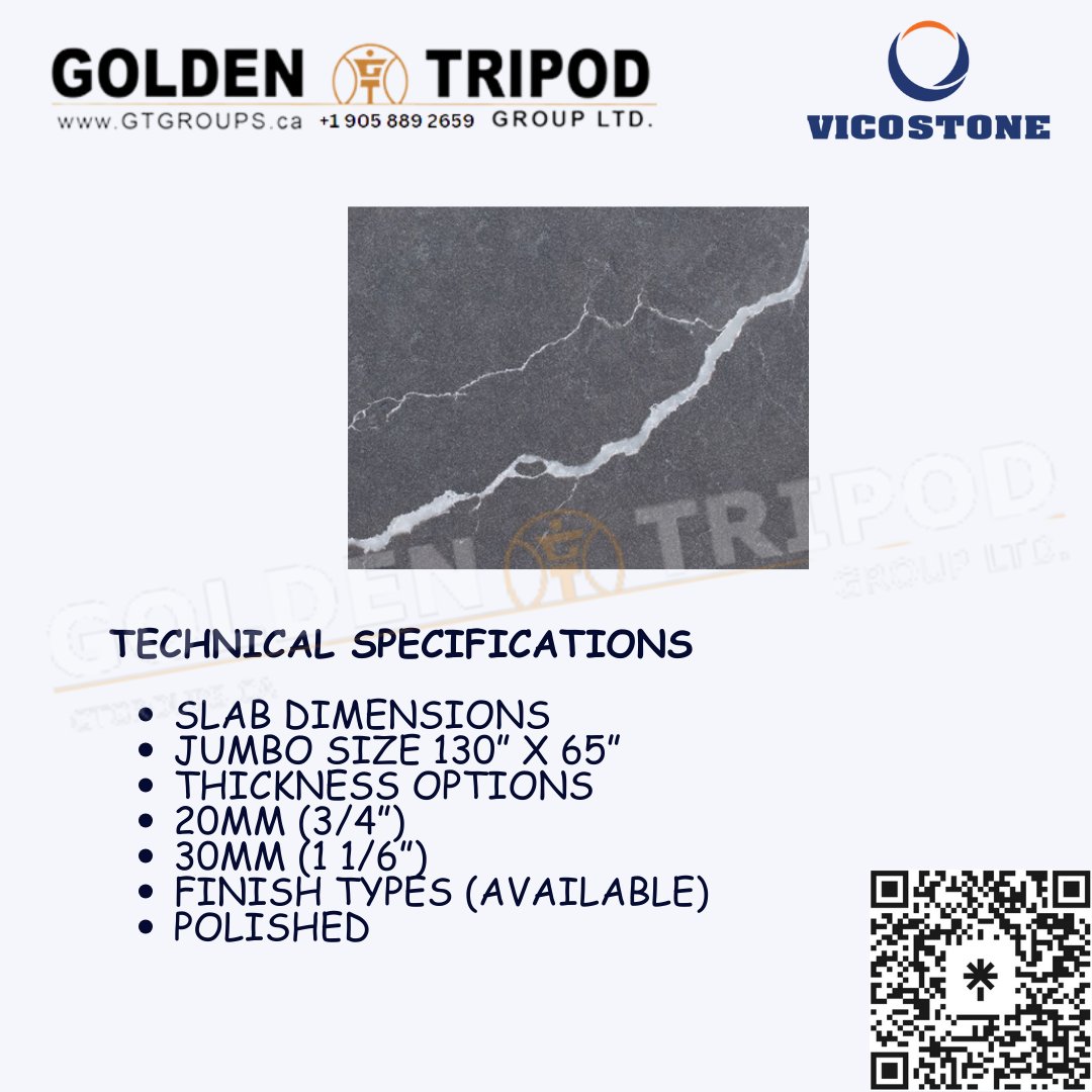 GoldenTripod's tweet image. Experience the epitome of luxury with VicoStone's BQ8730 Quartz Stone. ✨ Explore the possibilities and bring timeless beauty to your home. Golden Tripod: 121 Granton Dr Unit #24 Richmond Hill ON L4B3N4 Phone: 905-889-2659
#VicoStone #QuartzStone #LuxuryLiving
