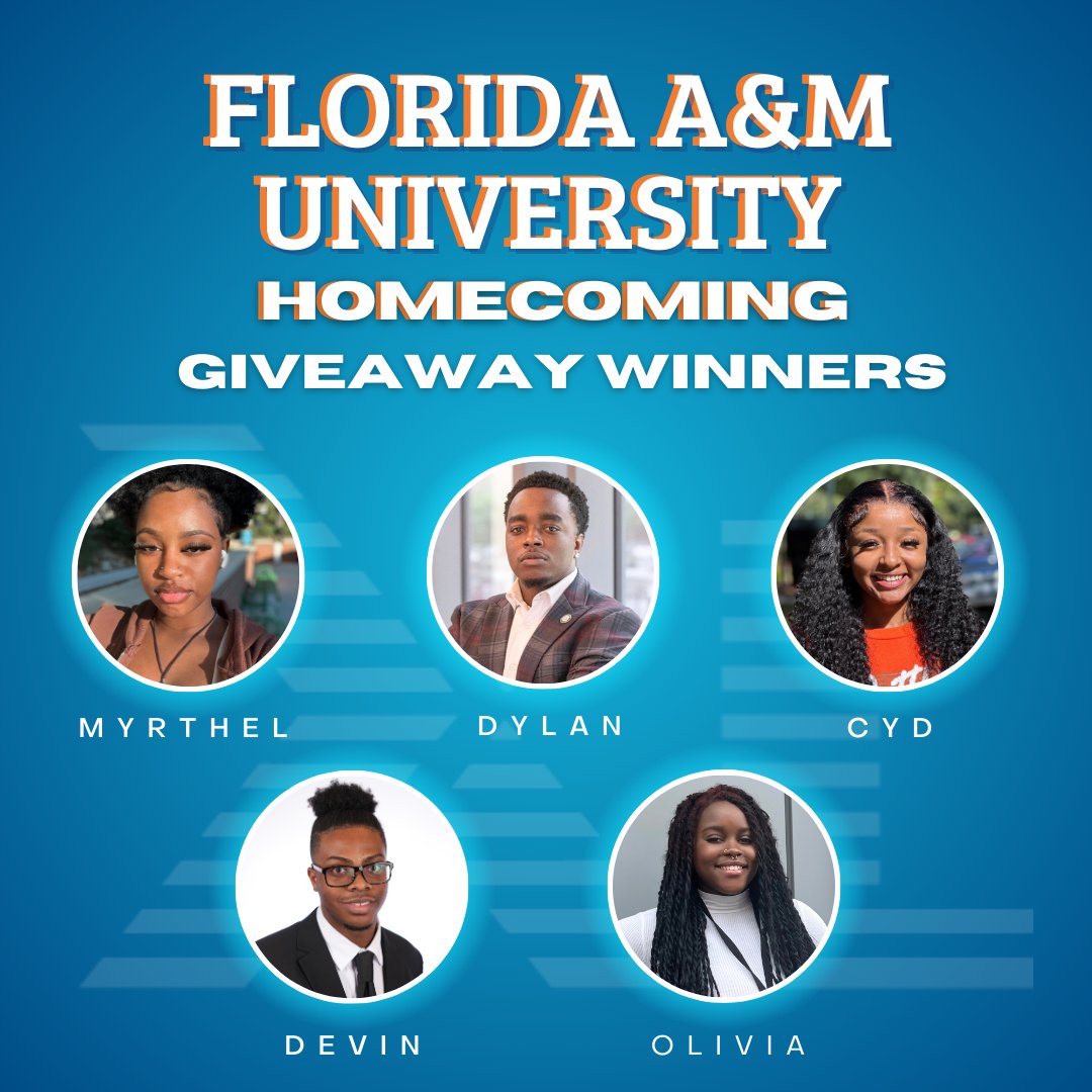 theinternxl's tweet photo. Letβs give a big congrats to the lucky winners of our FAMU Homecoming ticket giveaway! π @FAMU_1887 's homecoming theme for this year is Forever Rattlers: A Timeless Tradition. We hope you all have an amazing time!
#FAMUHomecoming #HBCUstrong #internXL #HBCUPride https://t.co/LJ1OQTFFiy