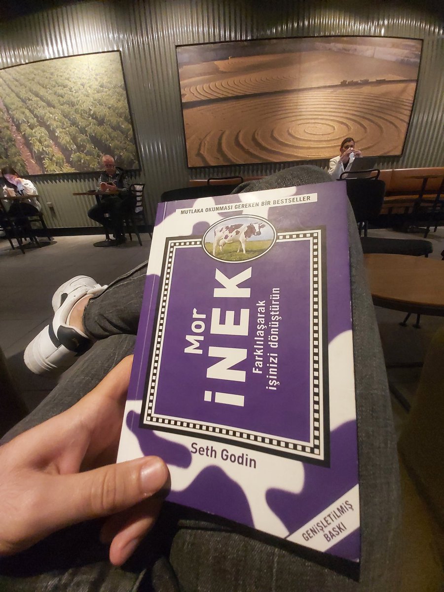 Tüm girişimcilerin okuması gereken bir #bestseller #morinek #kitap #kitaptavsiyesi <a href="/sethgodin/">sethgodin</a>