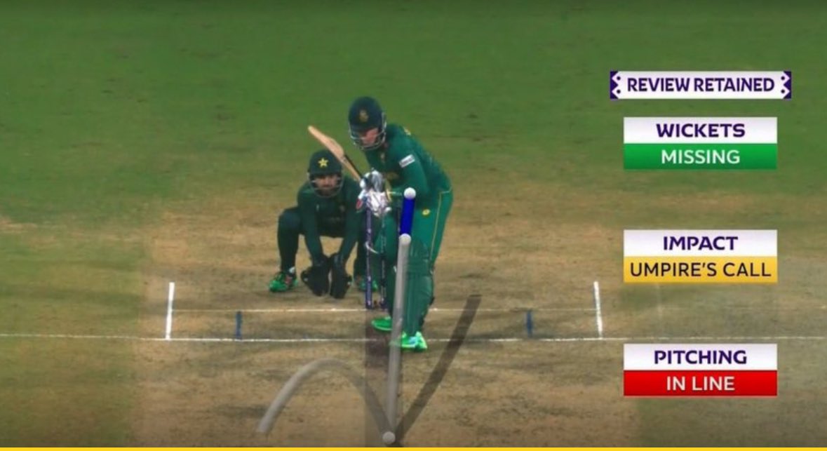 harbhajan_singh's tweet image. He was not out according to me .. but tech was there to give him out as umpire gave him out.. otherwise umpire would hv looked bad for wrong decision.. they saved the umpire there not the player who could have won the game easily for SA