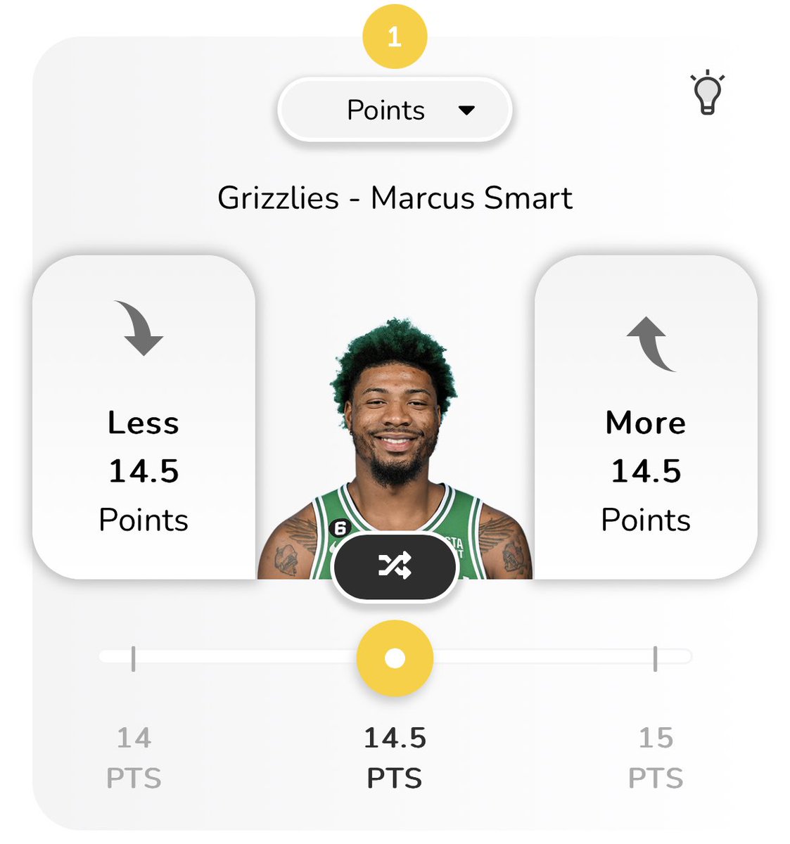 TheShaneRich's tweet photo. @Big_Tripp They also use slash discounts every single day. Below for example. You can bring a players rebounds up or down, pts, ast. They have a lot of discrepancies compared to PrizePicks too. https://t.co/Wua8gSsRY1