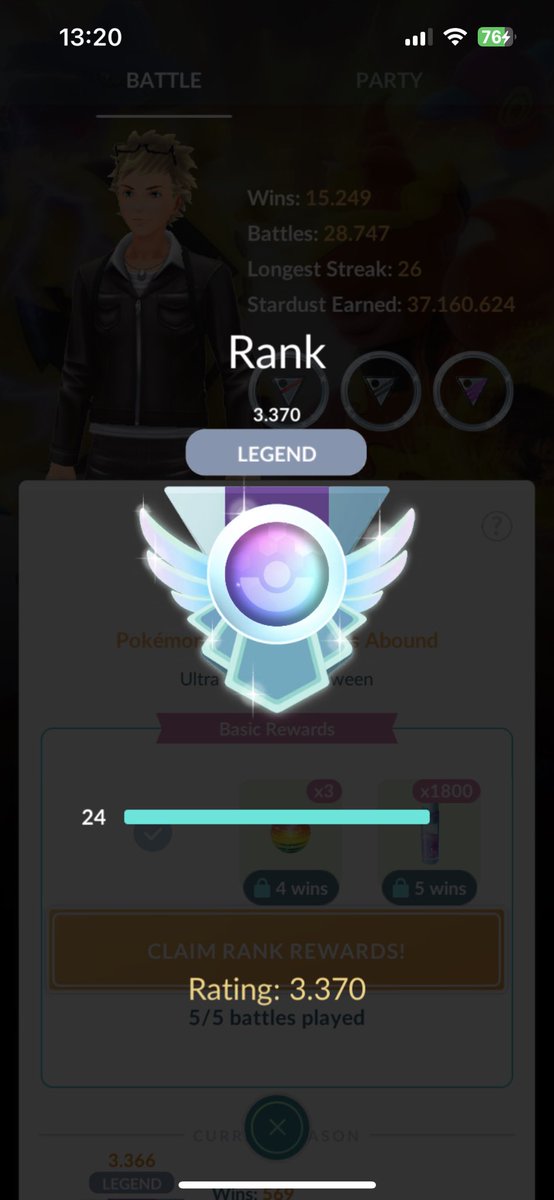 Made my highest ever elo in GBL this season with the Guido classic aka this amazing ABA team (in Hween cup). I went 21 sets b2b sets positive with this team until I decided that Q times and facing the same opponents everyday weren’t worth it.